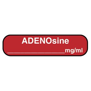 Label: "ADENOsine ____mg / mL