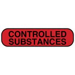Label: "CONTROLLED SUBSTANCES" 