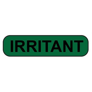 Label: "IRRITANT"