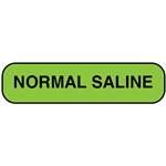 Label: "NORMAL SALINE"