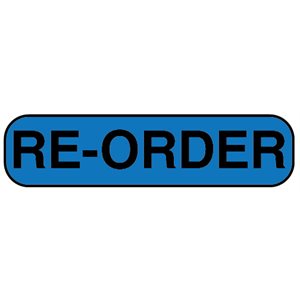 Label: "RE-ORDER" 