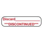 Label: Discard ___ Discontinued