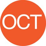Monthly Label "Oct", Circle, 108 / Sheet