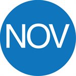 Monthly Label "Nov", Circle, 108 / Sheet