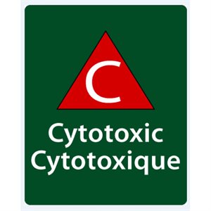 Label "Cytotoxic Cytotoxique" Large