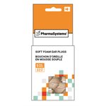 Tapered Soft Foam Ear Plugs, 5 Pairs