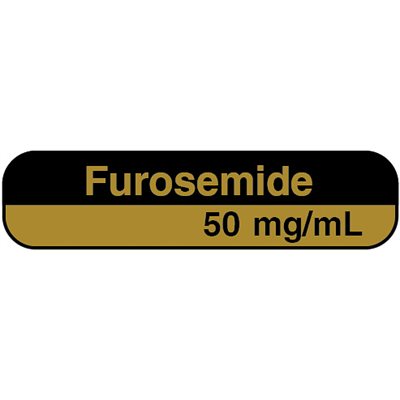 Label: "Furosemide 50 mg / mL"