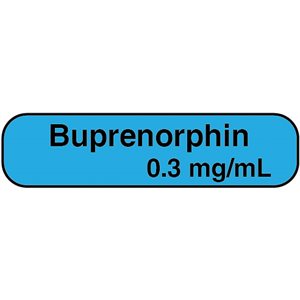 Label: "Buprenorphine 0.3 mg / mL"