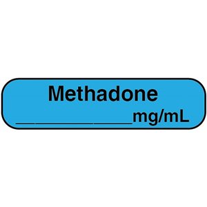 Label: "Methadone mg / mL"