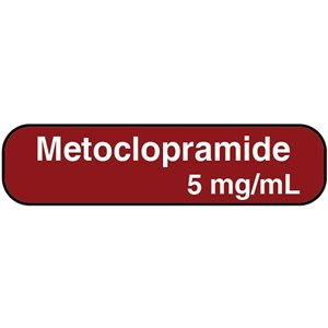Label: "Metoclopramide 5mg / mL"