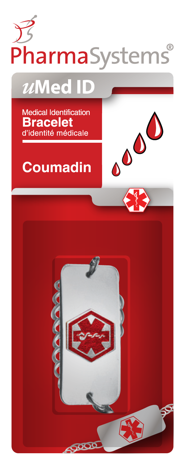 Medical ID Bracelet, Coumadin